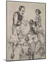 Die Circusschule (The Circus School)-null-Mounted Giclee Print