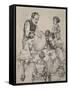 Die Circusschule (The Circus School)-null-Framed Stretched Canvas