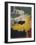 Die Clownesse Cha-U-Kao, 1895-Henri de Toulouse-Lautrec-Framed Giclee Print