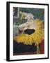 Die Clownesse Cha-U-Kao, 1895-Henri de Toulouse-Lautrec-Framed Giclee Print