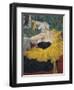 Die Clownesse Cha-U-Kao, 1895-Henri de Toulouse-Lautrec-Framed Giclee Print