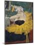 Die Clownesse Cha-U-Kao, 1895-Henri de Toulouse-Lautrec-Mounted Giclee Print