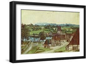 Die Drahtziehmuehle, 1494-Albrecht Dürer-Framed Giclee Print