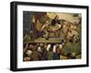 Die Ehebrecher, Ausschnitt Aus Einem Gemaelde 'Doerfliches Fest'-Pieter Brueghel the Younger-Framed Giclee Print