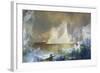 Die Eisberge. 1861-Frederic Edwin Church-Framed Giclee Print