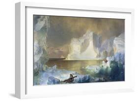 Die Eisberge. 1861-Frederic Edwin Church-Framed Giclee Print
