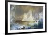 Die Eisberge. 1861-Frederic Edwin Church-Framed Giclee Print