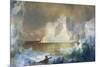 Die Eisberge. 1861-Frederic Edwin Church-Mounted Giclee Print