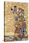 Die Erfuellung Um 1909 Werkvorlage Zum Stocletfries-Gustav Klimt-Stretched Canvas