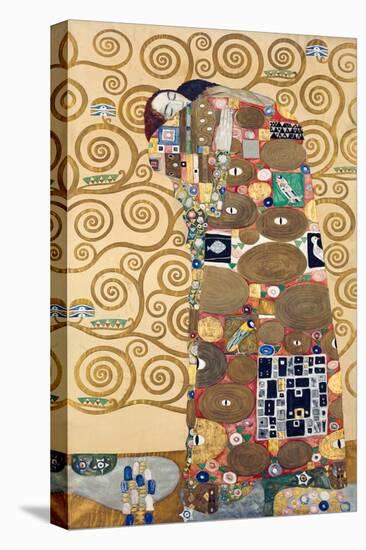 Die Erfuellung Um 1909 Werkvorlage Zum Stocletfries-Gustav Klimt-Stretched Canvas