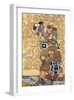 Die Erfuellung Um 1909 Werkvorlage Zum Stocletfries-Gustav Klimt-Framed Giclee Print