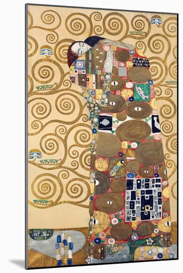 Die Erfuellung Um 1909 Werkvorlage Zum Stocletfries-Gustav Klimt-Mounted Giclee Print