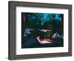 Die Existenz des Nichtseienden, 2012-Aris Kalaizis-Framed Giclee Print