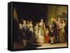 Die Familie Karls Iv. Von Spanien, 1800/1801-Francisco de Goya-Framed Stretched Canvas