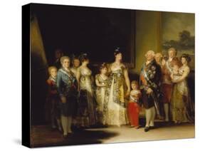 Die Familie Karls Iv. Von Spanien, 1800/1801-Francisco de Goya-Stretched Canvas