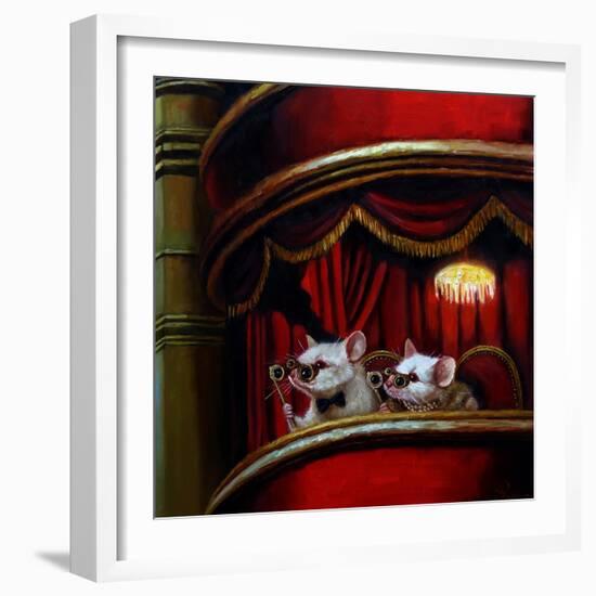 Die Fledermaus-Lucia Heffernan-Framed Art Print