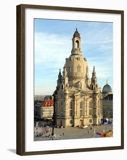 Die Frauenkirche in Dresden-Matthias Rietschel-Framed Photographic Print