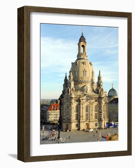 Die Frauenkirche in Dresden-Matthias Rietschel-Framed Photographic Print