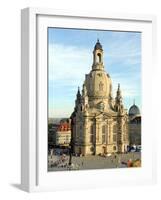 Die Frauenkirche in Dresden-Matthias Rietschel-Framed Photographic Print