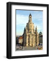 Die Frauenkirche in Dresden-Matthias Rietschel-Framed Photographic Print