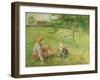 Die Gänsehirtin. 1893-Camille Pissarro-Framed Giclee Print