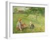 Die Gänsehirtin. 1893-Camille Pissarro-Framed Giclee Print