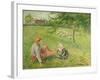 Die Gänsehirtin. 1893-Camille Pissarro-Framed Giclee Print