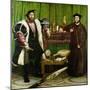 Die Gesandten. 1533-Hans Holbein the Younger-Mounted Giclee Print