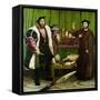 Die Gesandten. 1533-Hans Holbein the Younger-Framed Stretched Canvas