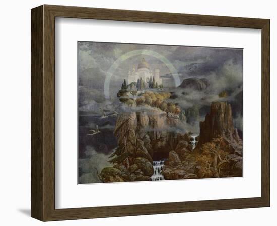 Die Gralsburg, The Castle of the Grail-Hans Rudolf-Framed Photographic Print