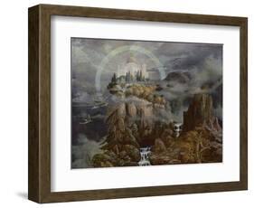 Die Gralsburg, The Castle of the Grail-Hans Rudolf-Framed Photographic Print