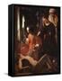 Die Hl, Irene Pflegt Den Hl, Sebastian-Georges de La Tour-Framed Stretched Canvas