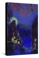 Die Hl, Jungfrau Mit Dem Heiligenschein-Odilon Redon-Stretched Canvas