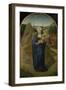 Die Jungfrau mit dem Kinde während der Flucht nach Ägypten-Hans Memling-Framed Giclee Print