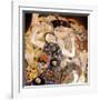 Die Jungfrau-Gustav Klimt-Framed Art Print