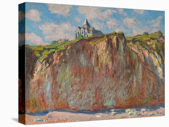 Die Kirche von Varengeville im Morgenlicht (Eglise de Varengeville, effet matinal). 1882-Claude Monet-Stretched Canvas