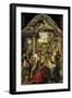 Die (kleine) Anbetung der Könige. Um 1513-Joos van Cleve-Framed Giclee Print