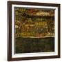 Die Kleine Stadt (II) or Kleine Stadt (III) Assembled from Separate Parts-Egon Schiele-Framed Giclee Print