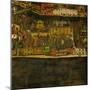 Die Kleine Stadt (II) or Kleine Stadt (III) Assembled from Separate Parts-Egon Schiele-Mounted Giclee Print