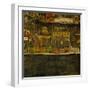 Die Kleine Stadt (II) or Kleine Stadt (III) Assembled from Separate Parts-Egon Schiele-Framed Giclee Print