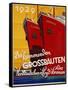 Die Kommenden Grossbauten Poster-Bernd Steiner-Framed Stretched Canvas