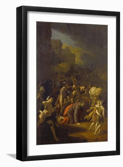 Die Kreuztragung Christi-Adriaan van der Werff-Framed Giclee Print