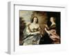 Die Ladies Morton Und Killigrew, Um 1638-Sir Anthony Van Dyck-Framed Giclee Print