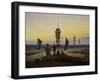 Die Lebensstufen (Strandszene in Wiek) (The Stages of Life), c.1843-Caspar David Friedrich-Framed Giclee Print