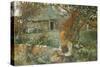 Die letzten Sonnenstrahlen. Les Dernieres Rayons. 1887-1890-Carl Larsson-Stretched Canvas