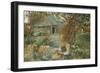 Die letzten Sonnenstrahlen. Les Dernieres Rayons. 1887-1890-Carl Larsson-Framed Giclee Print