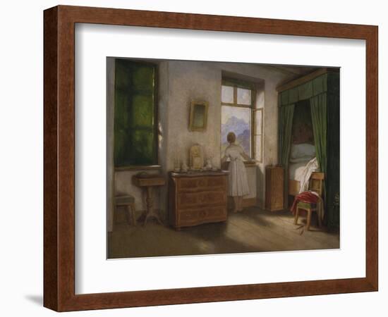 Die Morgenstunde, um 1860-Moritz Von Schwind-Framed Giclee Print