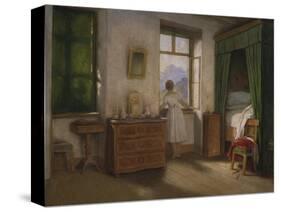 Die Morgenstunde, um 1860-Moritz Von Schwind-Stretched Canvas