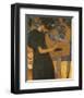 Die Musik-Gustav Klimt-Framed Premium Giclee Print