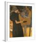 Die Musik-Gustav Klimt-Framed Premium Giclee Print